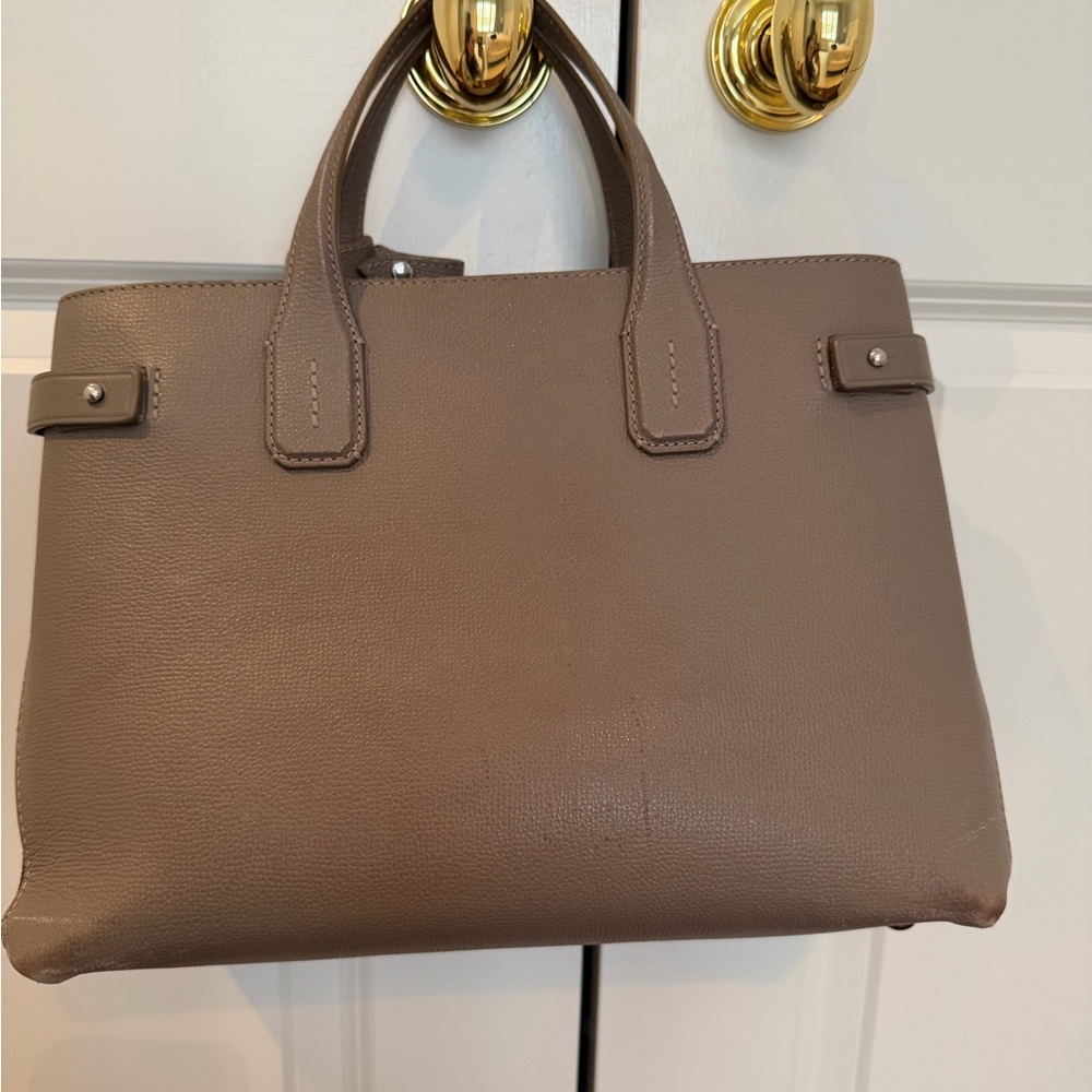 Burberry Brown Leather Tote - Picture 5 of 10